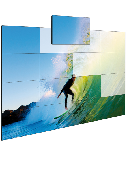 Video wall Vertical