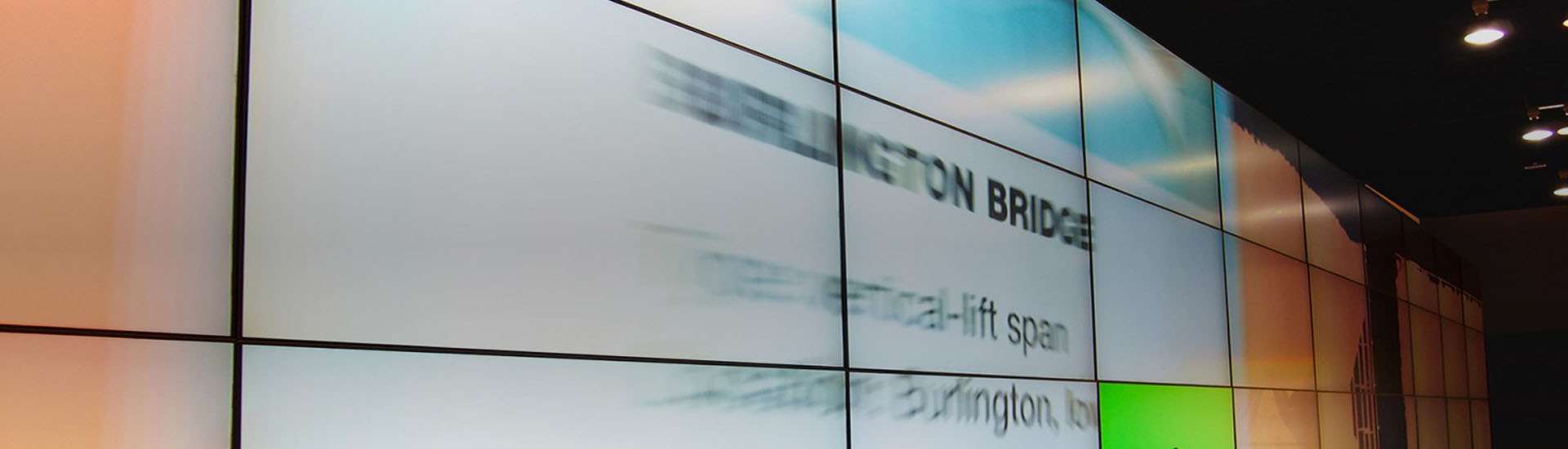 the banner of Video wall Kiosk